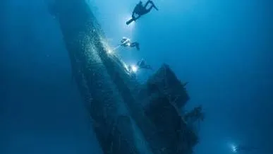 U455 vor der ligurischen Küste, eigene Aufnahme